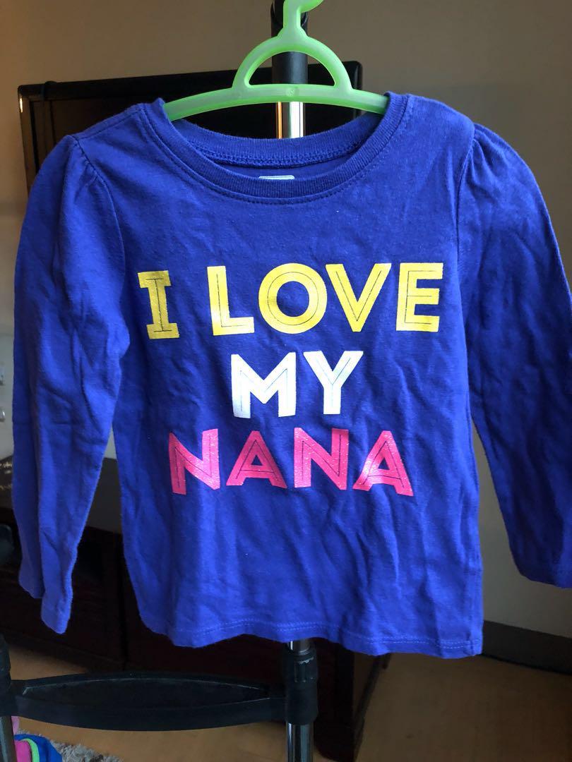 i love nana onesie old navy