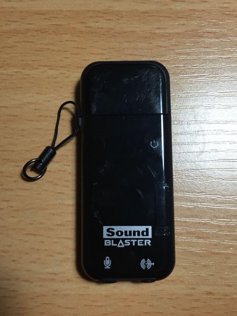 Rush Creative Sound Blaster X Fi Go Pro Usb Sound System Electronics Computer Parts Accessories On Carousell