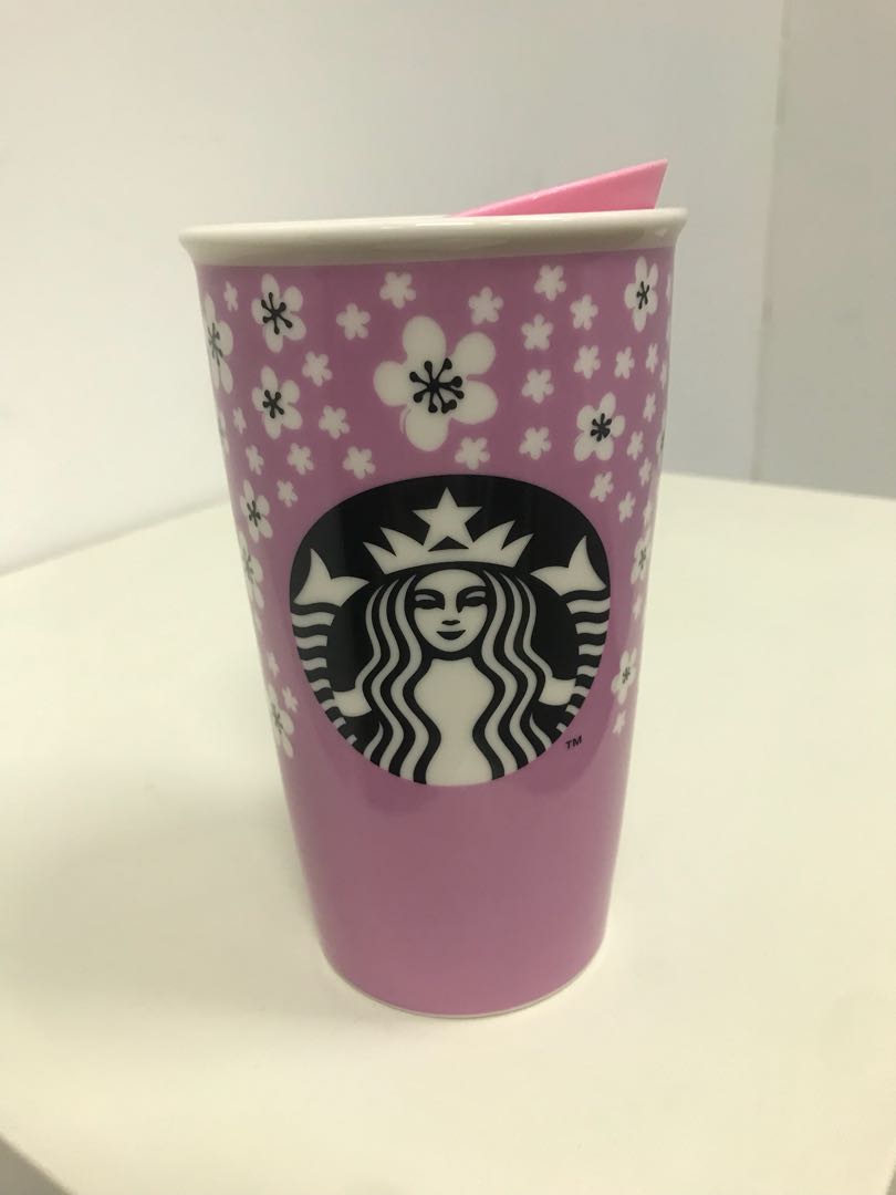 Sakura edition Starbucks Double Wall Ceramic Mug, Everything Else on Carousell