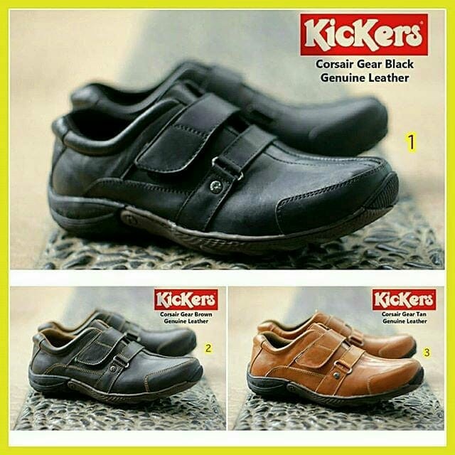 Sepatu Casual Pria Cowok Kulit Asli Terbaru 2018 Murah Branded Hitam Coklat Tan Olshop Fashion Olshop Pria Di Carousell