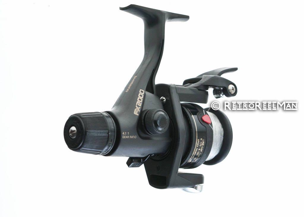 Shimano FX2000 Rear Drag Spinning Reel Made in Malaysia, Sports Equipment,  Fishing on Carousell