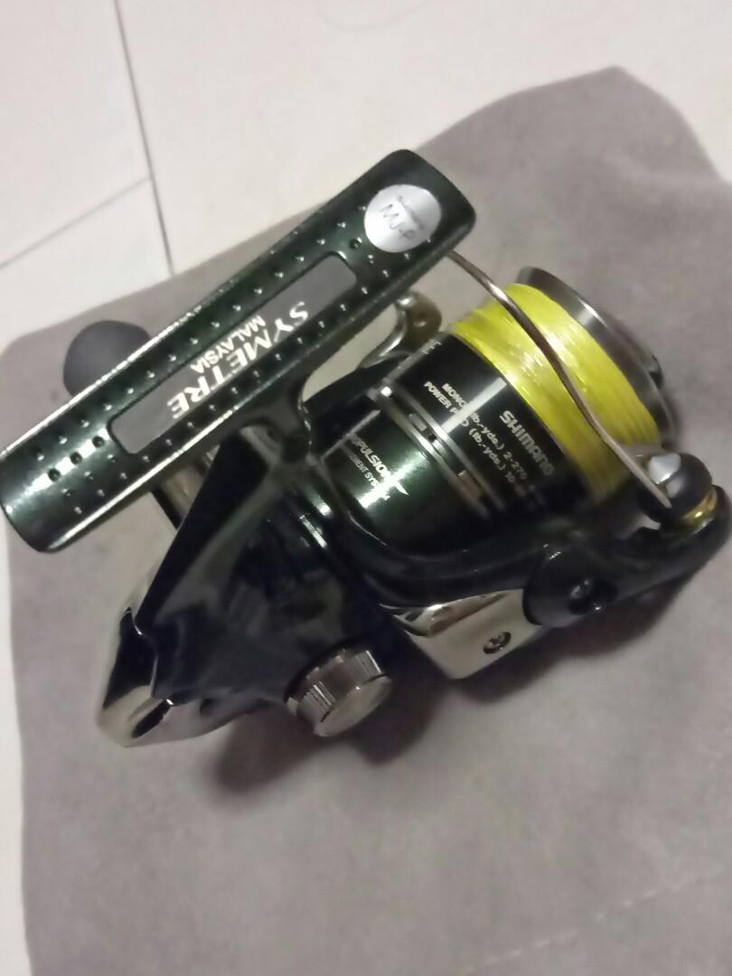 Shimano Symetre 1000 with 12lbs braided line