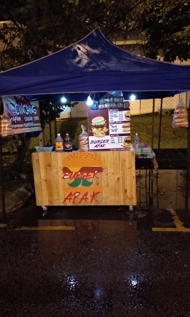 Stall Burger Kitchen Appliances On Carousell