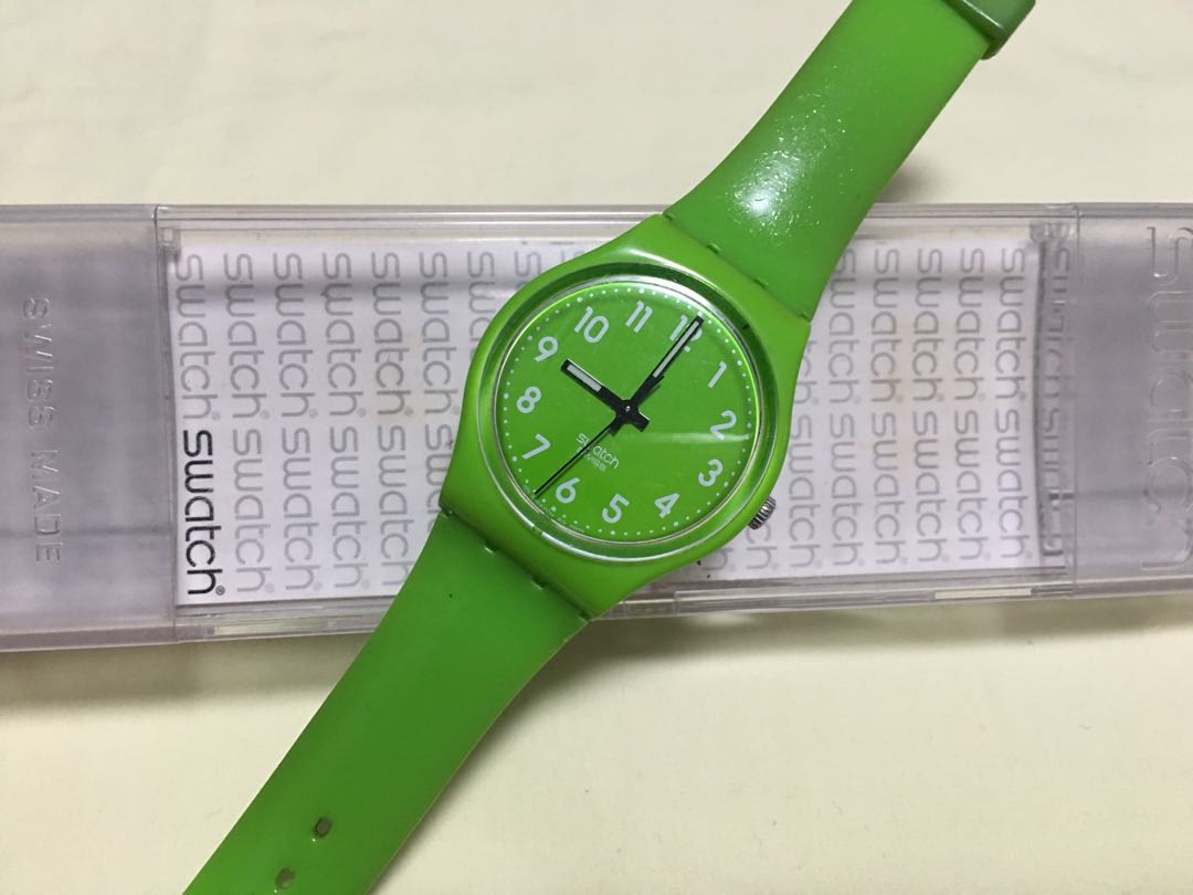 Swatch new arrivals watch green