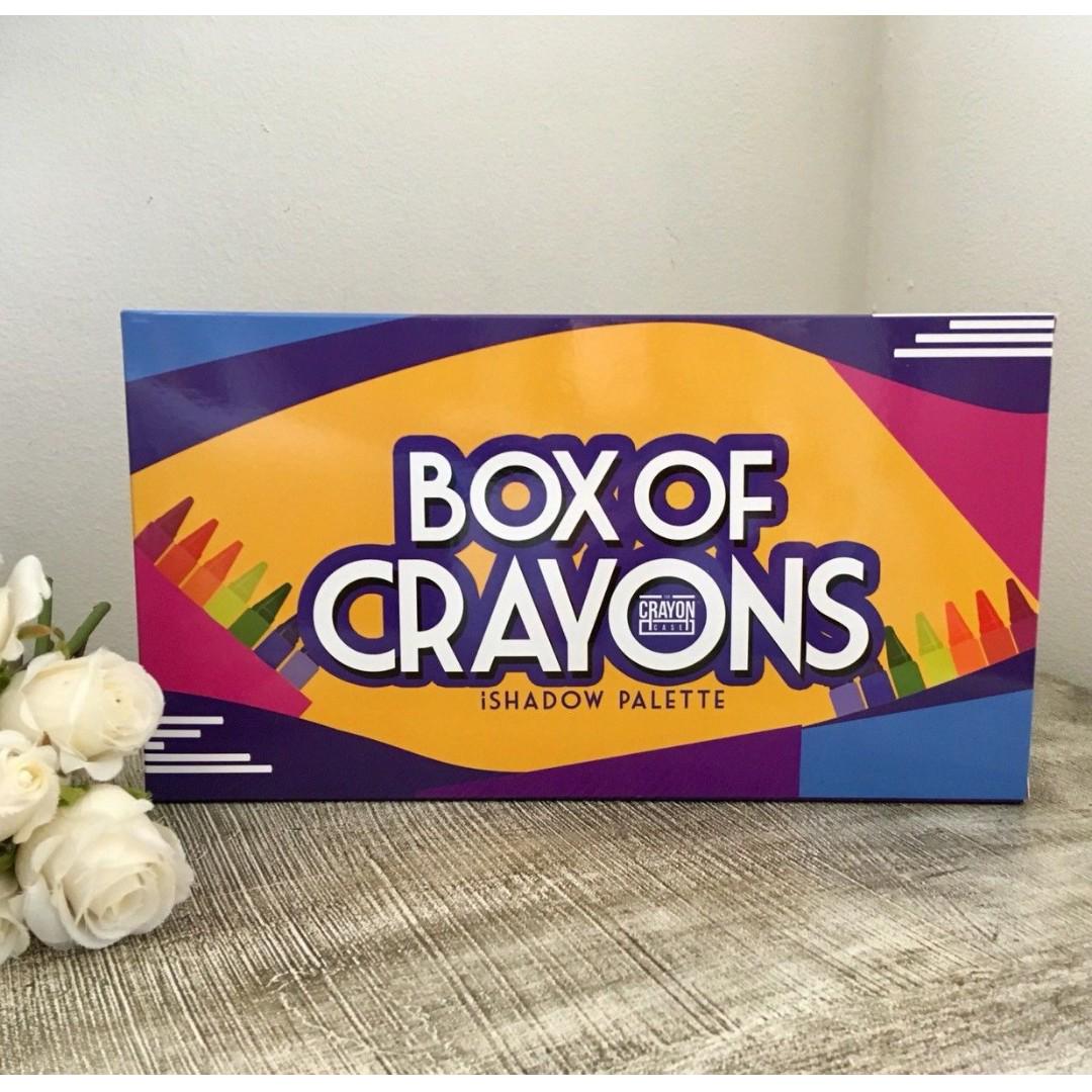 The Crayon Case Box Of Crayons Eyeshadow Palette Limited Edition