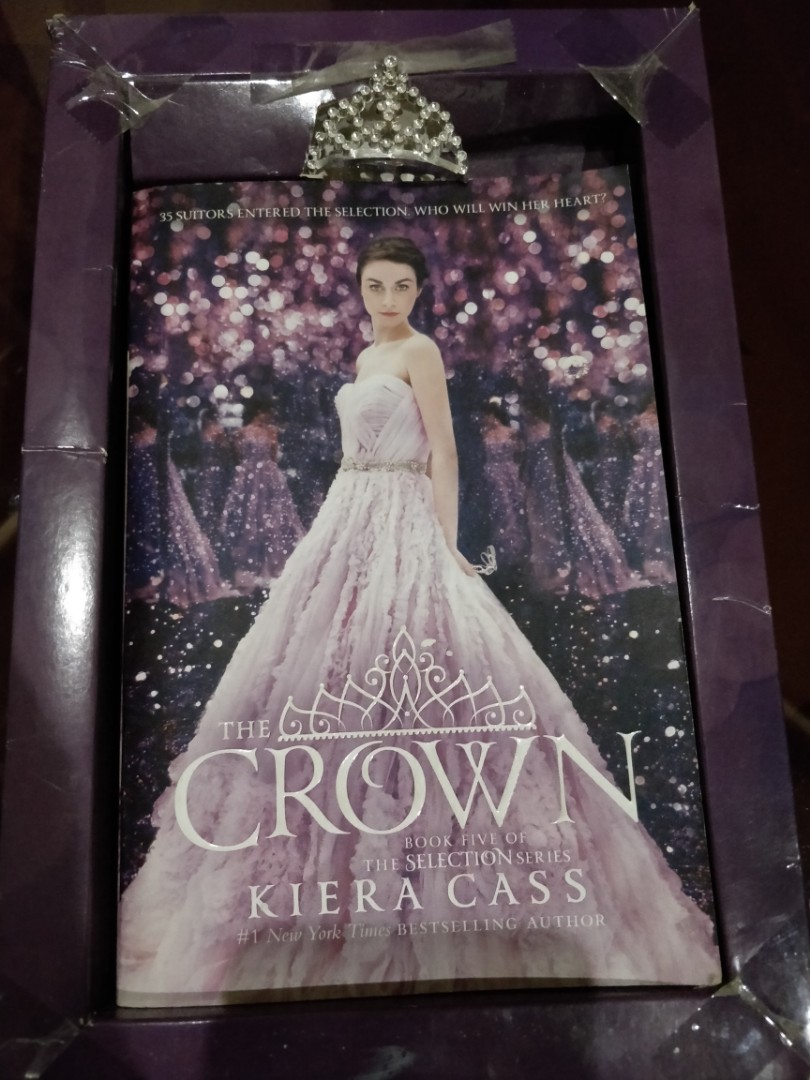 The Crown By Kiera Cass With Tiara Books Books On Carousell