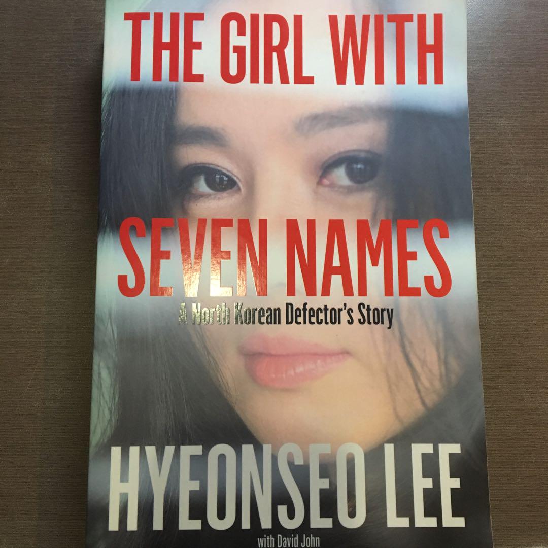 The Girl With Seven Names By Hyeonseo Lee Books Stationery Non