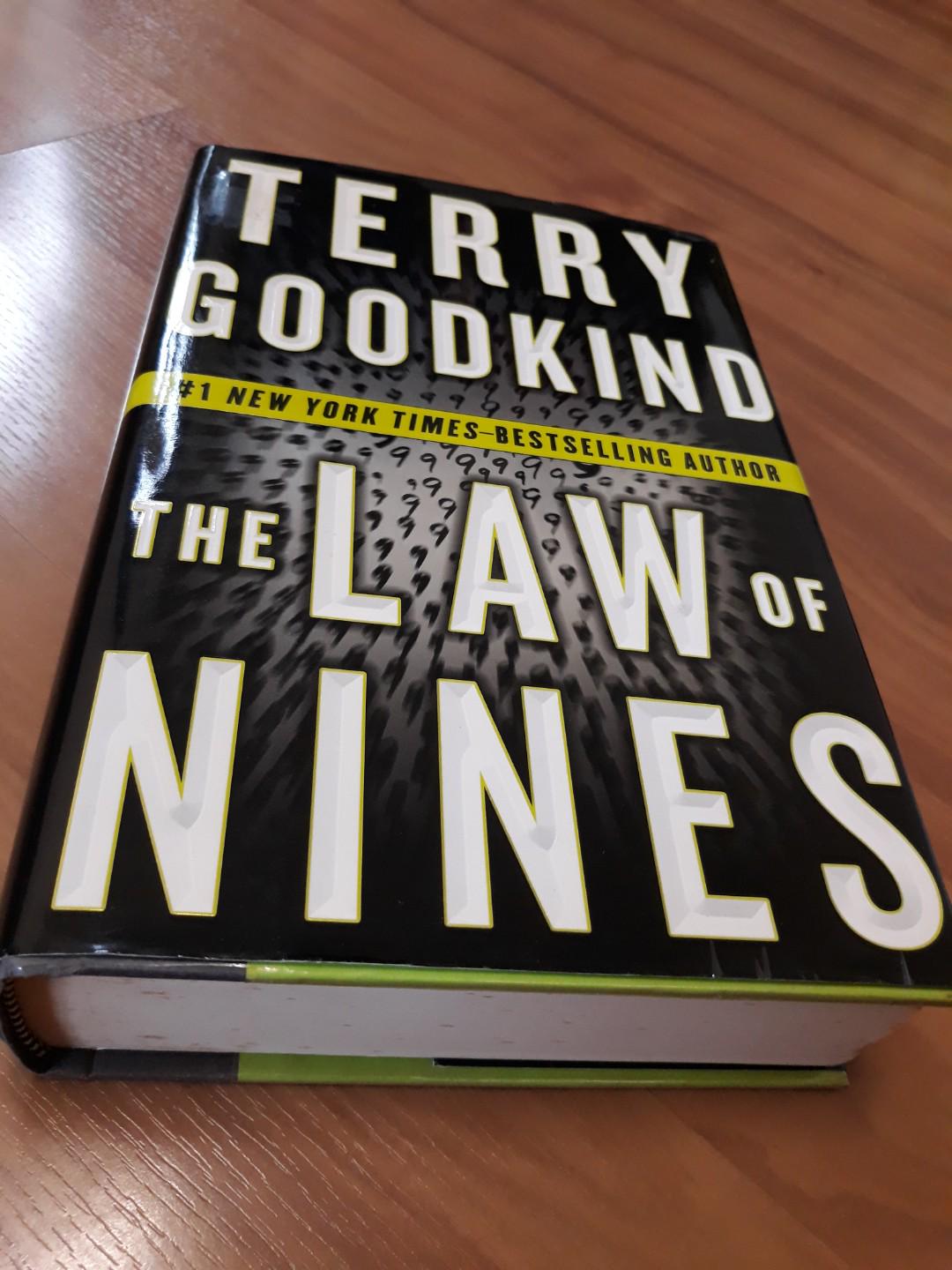 The Law Of Nines By Terry Goodkind Books Stationery Books On Carousell