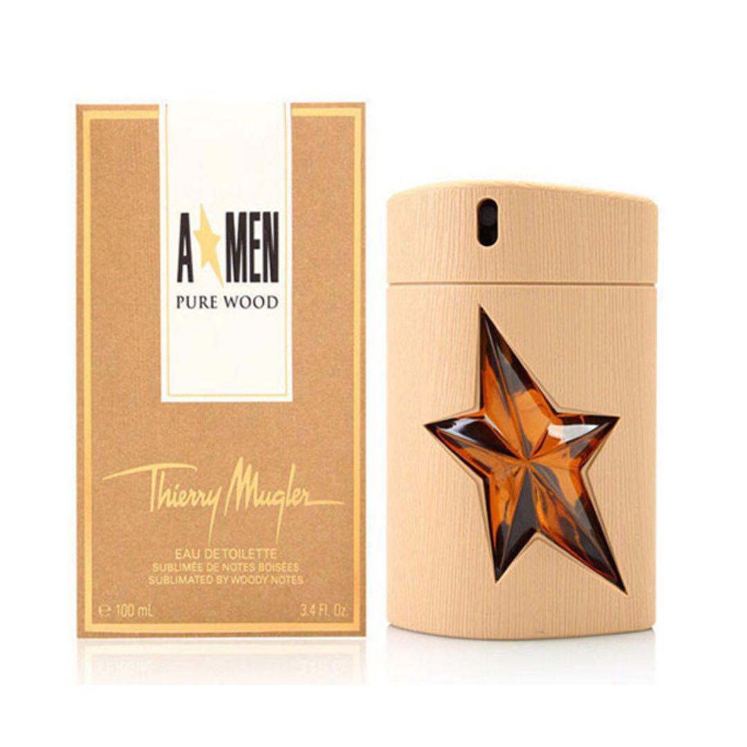 Thierry Mugler A Men Pure Wood Edt For Men 100ml Health Beauty Perfumes Deodorants On Carousell