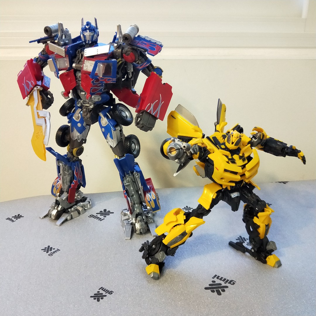 Transformers Movie Masterpiece Mpm 03 Bumblebee 04 Optimus Prime Toys Games Bricks Figurines On Carousell