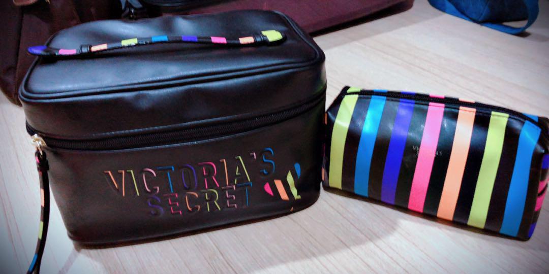 Victoria secret rainbow bag top