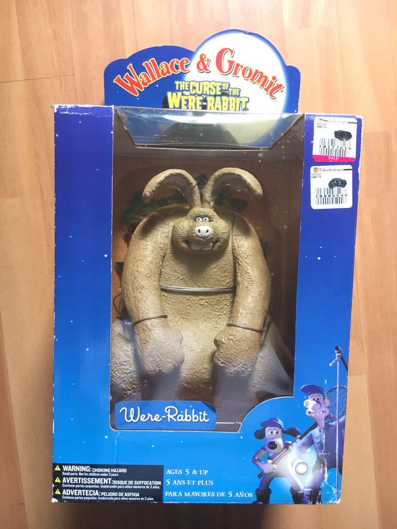 wallace and gromit rabbit plush