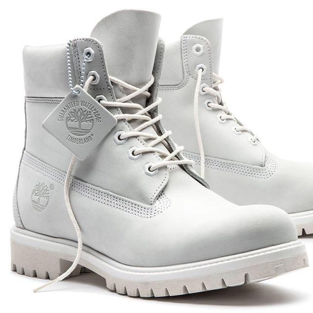 Authentic White Timberland Boots, Women 