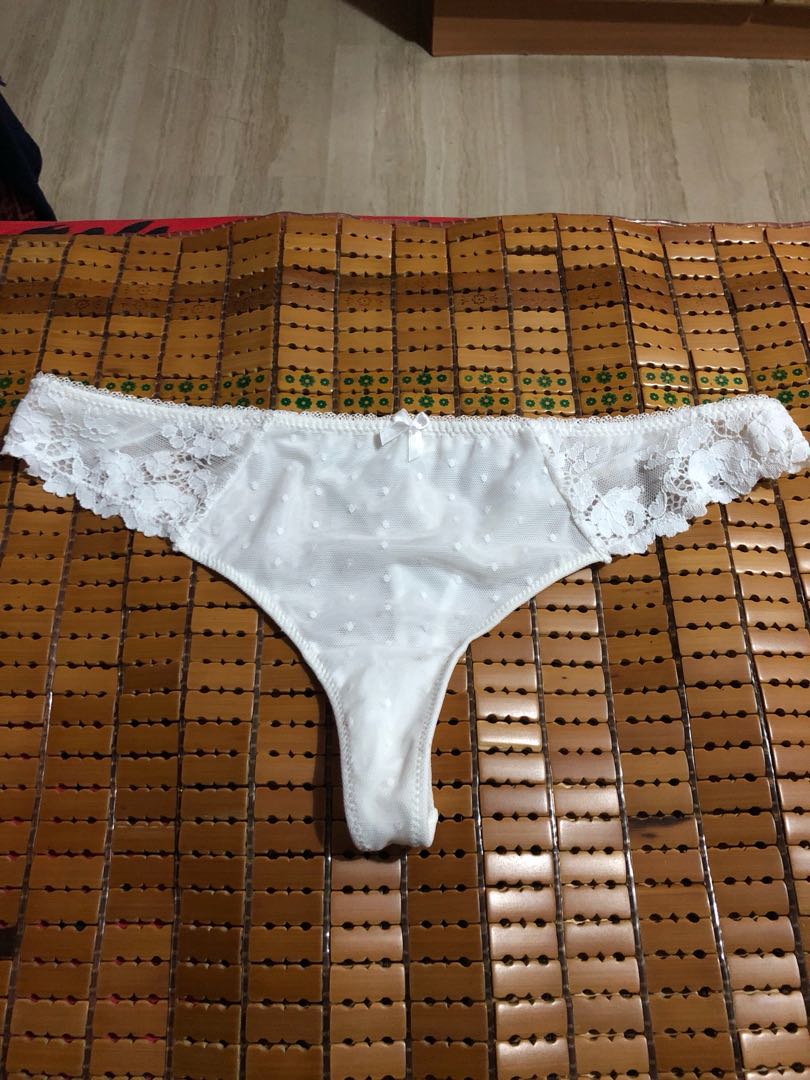 Lacey white panties Clearance