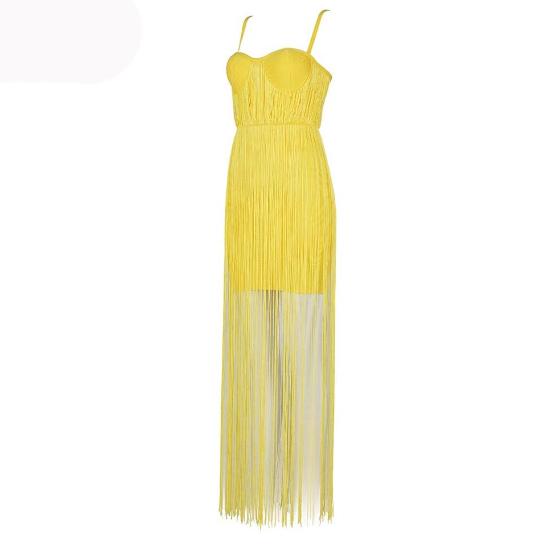 Yellow Bandage Dress House Of Cb Copy All Sizes Women S Fashion