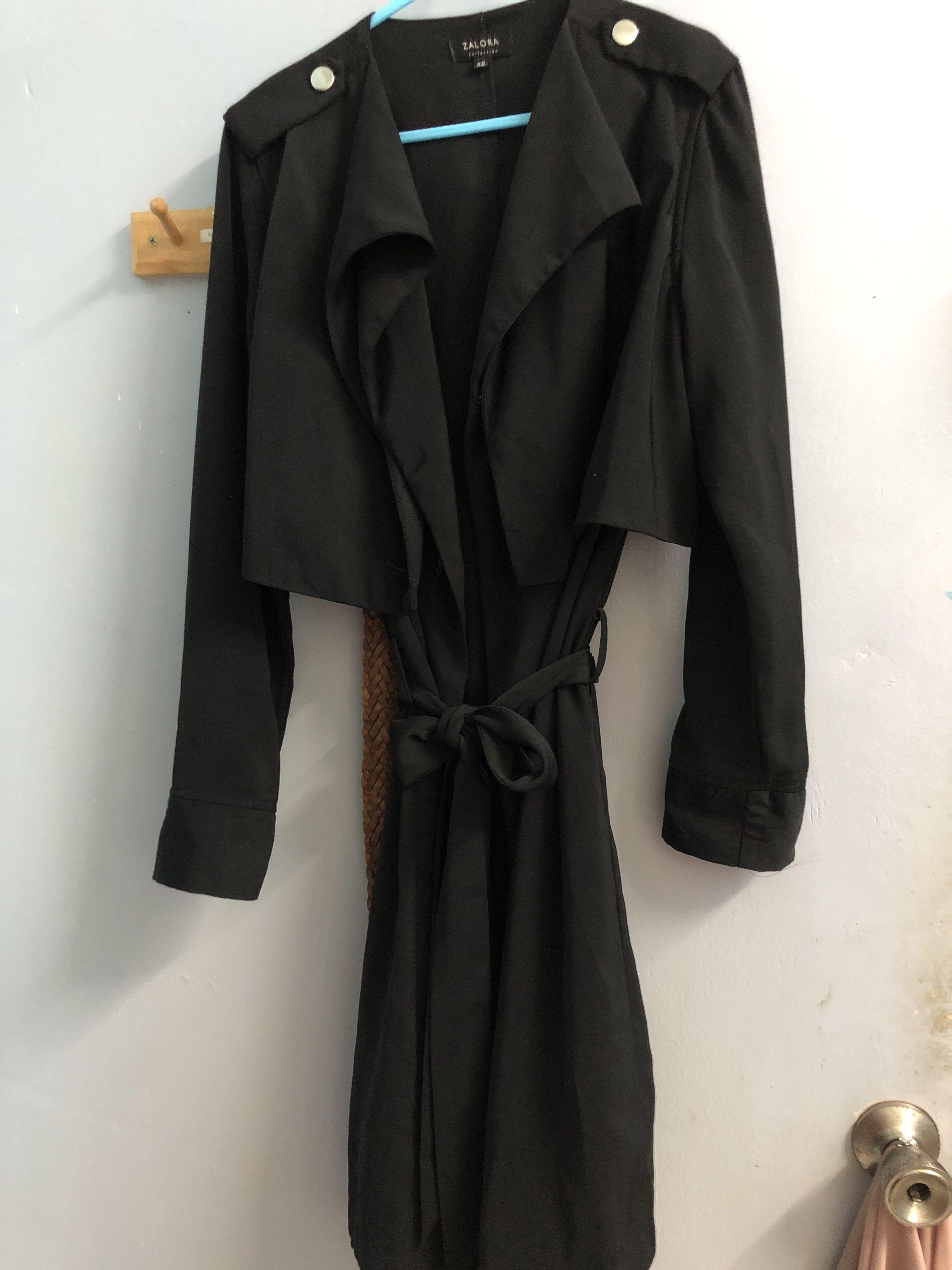 zalora trench coat