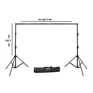 10x10feet Multi-Purpose Background Stand (for Studio, Home, Events, Photo Booth, Wedding, Decor & More)