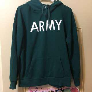 💛Army 軍綠帽T💛#畢業一百元出清