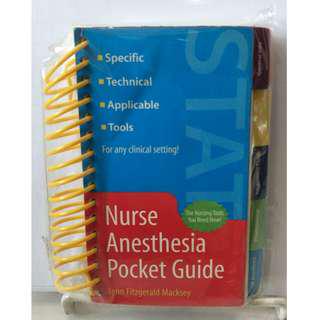 Nurse Anesthesia Pocket Guide
