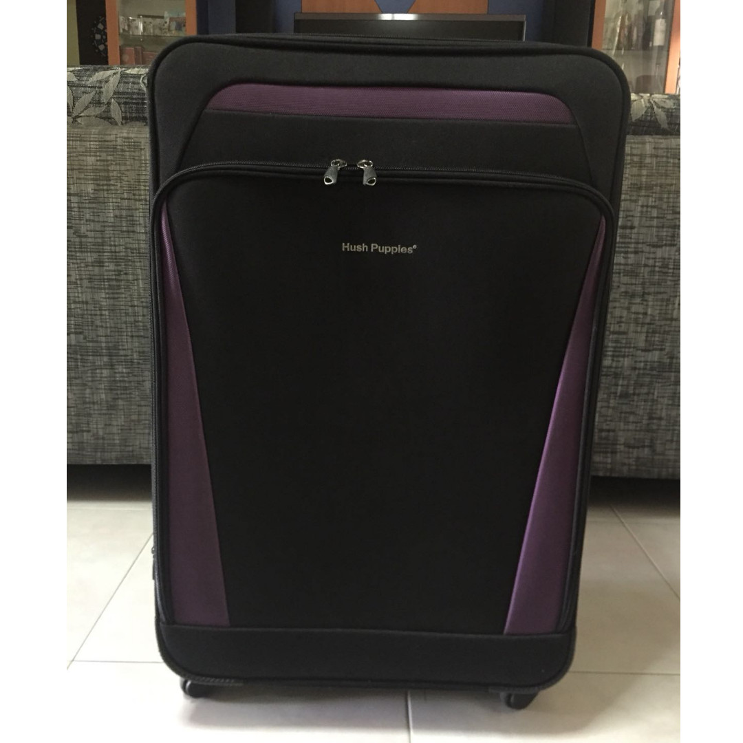 29 Twin Wheels Hush Puppies Luggage Travel Travel Essentials Luggage On Carousell