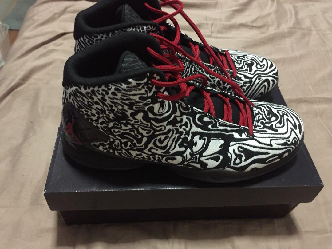 Jordan sales zebra shoes
