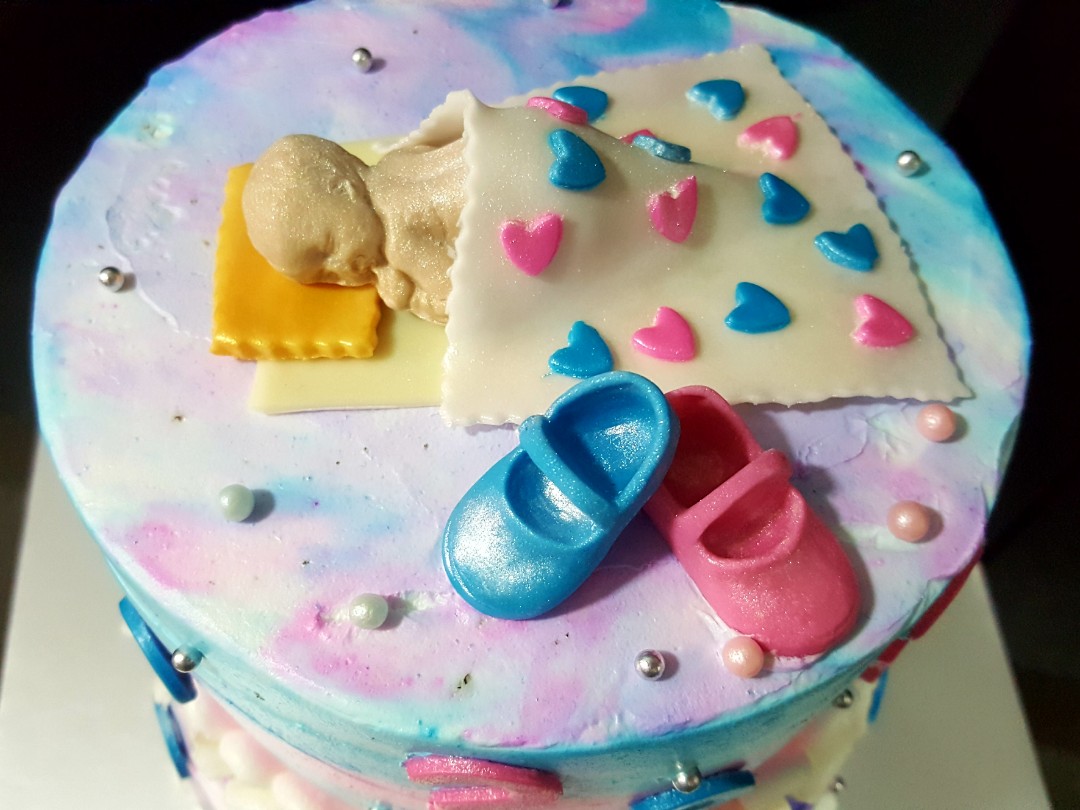 Baby Shower Cake N Cupcake Food Drinks Baked Goods On Carousell