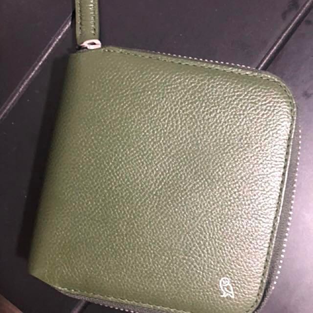 designer zip wallet