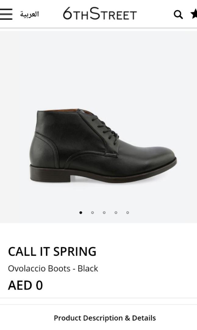 call it spring men's casual boots