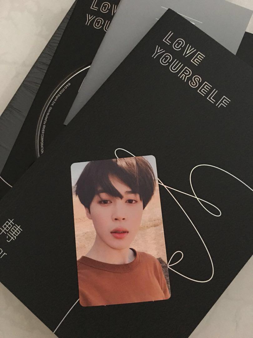 Bts Love Yourself Tear Jimin Pc Y Version Hobbies Toys Memorabilia Collectibles K Wave On Carousell