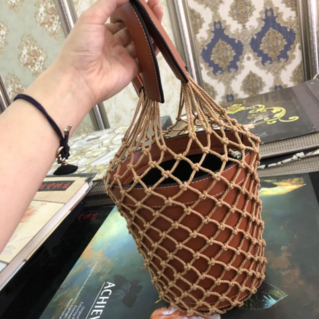 Bucket net bag looks like Staud Moreau Bucket bag