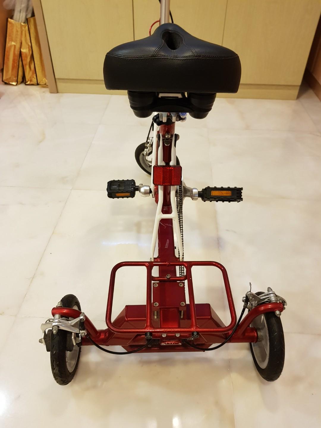 carryall folding tricycle