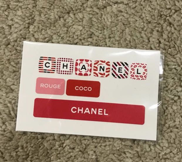 Chanel Keyboard Stickers, Luxury, Accessories on Carousell