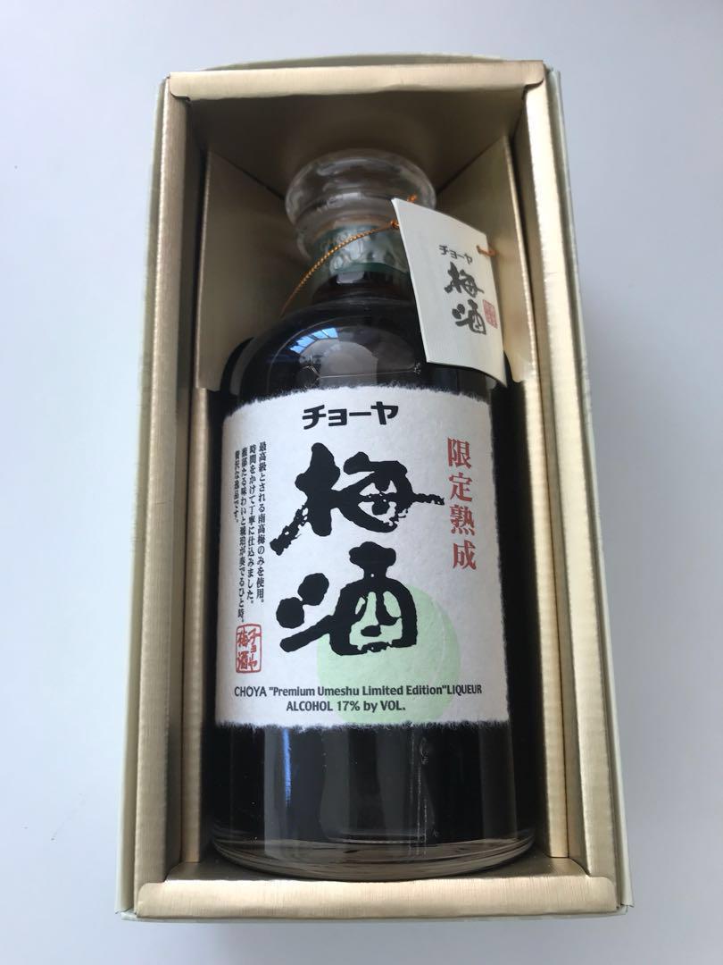CHOYA Premium Umeshu Limited Edition 蝶矢限定熟成梅酒, 嘢食& 嘢飲