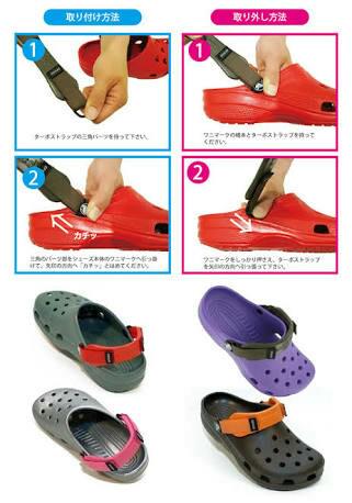 Crocs Turbo Strap Unisex, Women's 