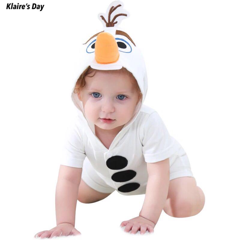 snowman onesie baby