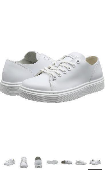 dr martens white sneakers