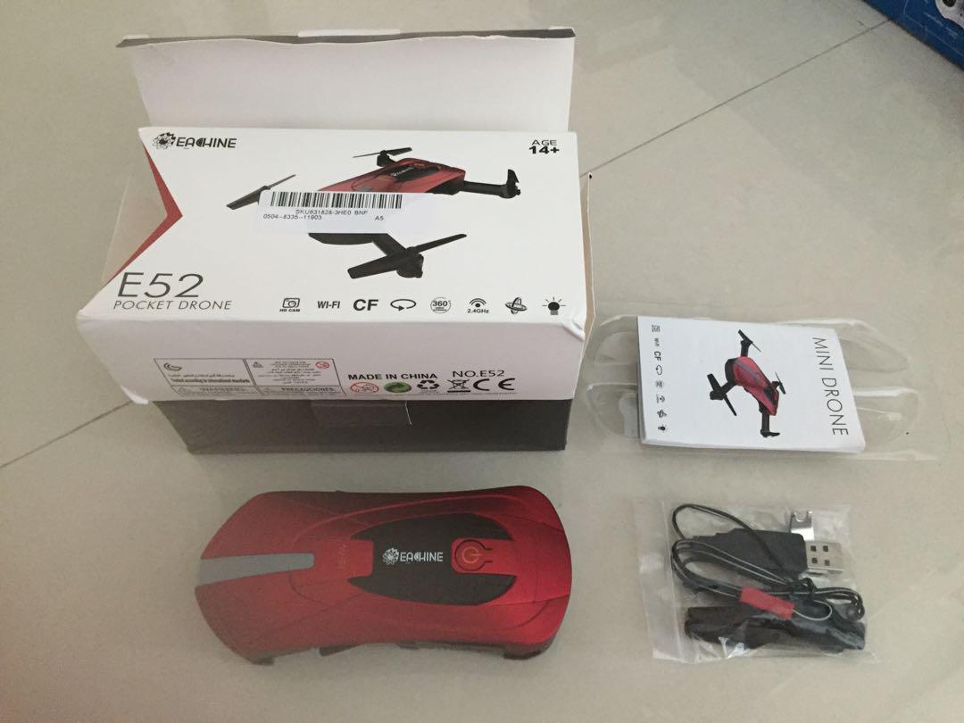 Eachine e52 wifi sales fpv