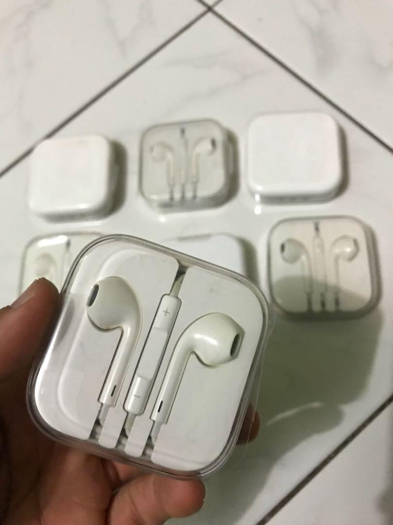 Earphone Headset Iphone Ori Cabutan Apple Ibox Bukan Oem Musik