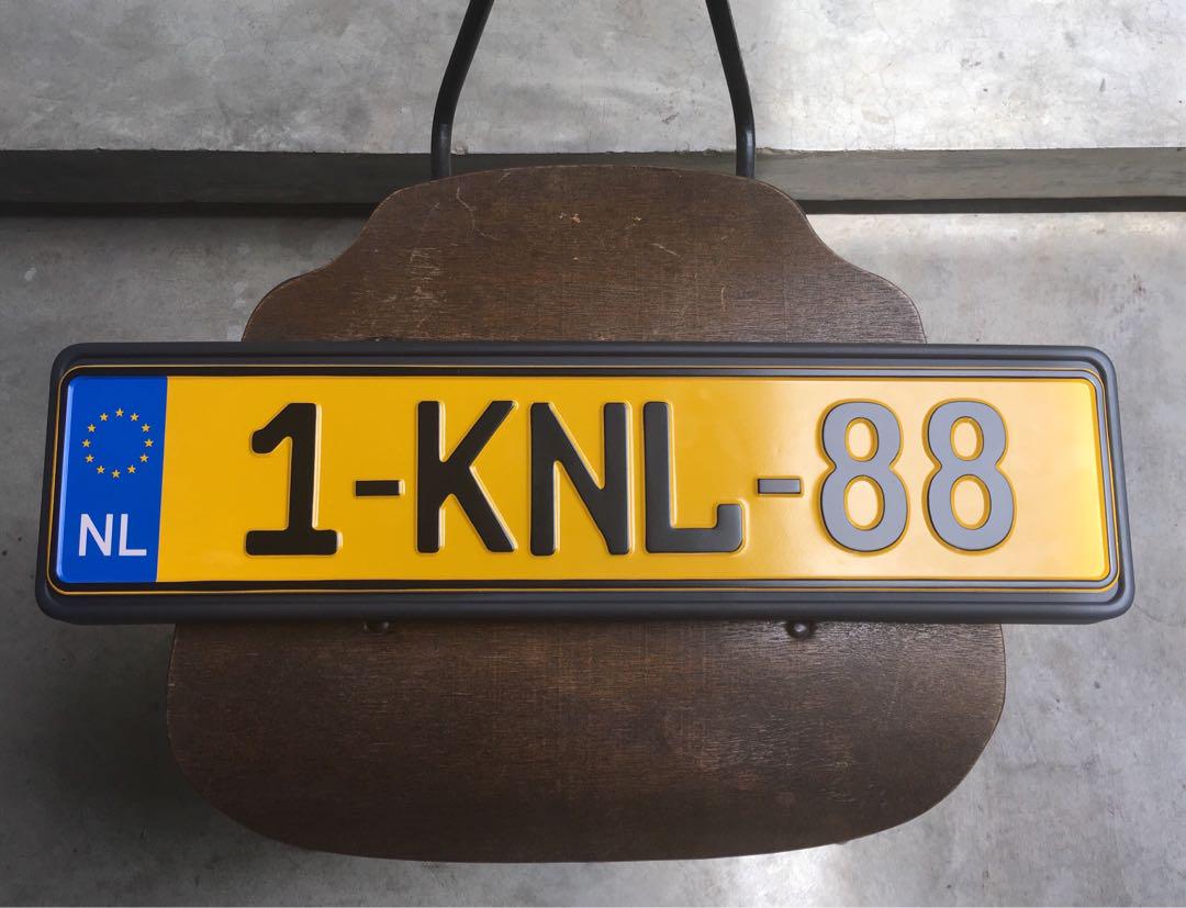 Euro Plate Base (Front), Car Parts & Accessories on Carousell