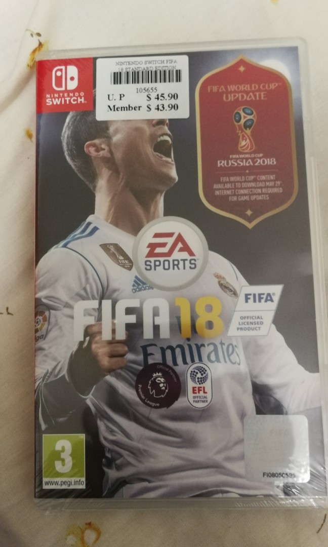 Fifa 18 Nintendo Switch Video Gaming Video Games Nintendo On Carousell