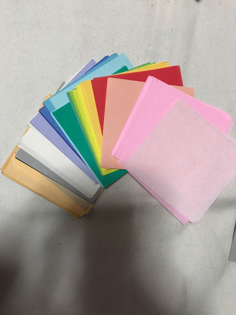 FREE Origami paper, Hobbies & Toys, Stationery & Craft, Craft Supplies