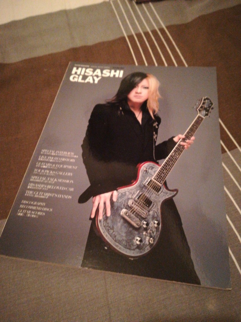 Glay Hisashi Guitar Magazine特集 日本明星 Carousell