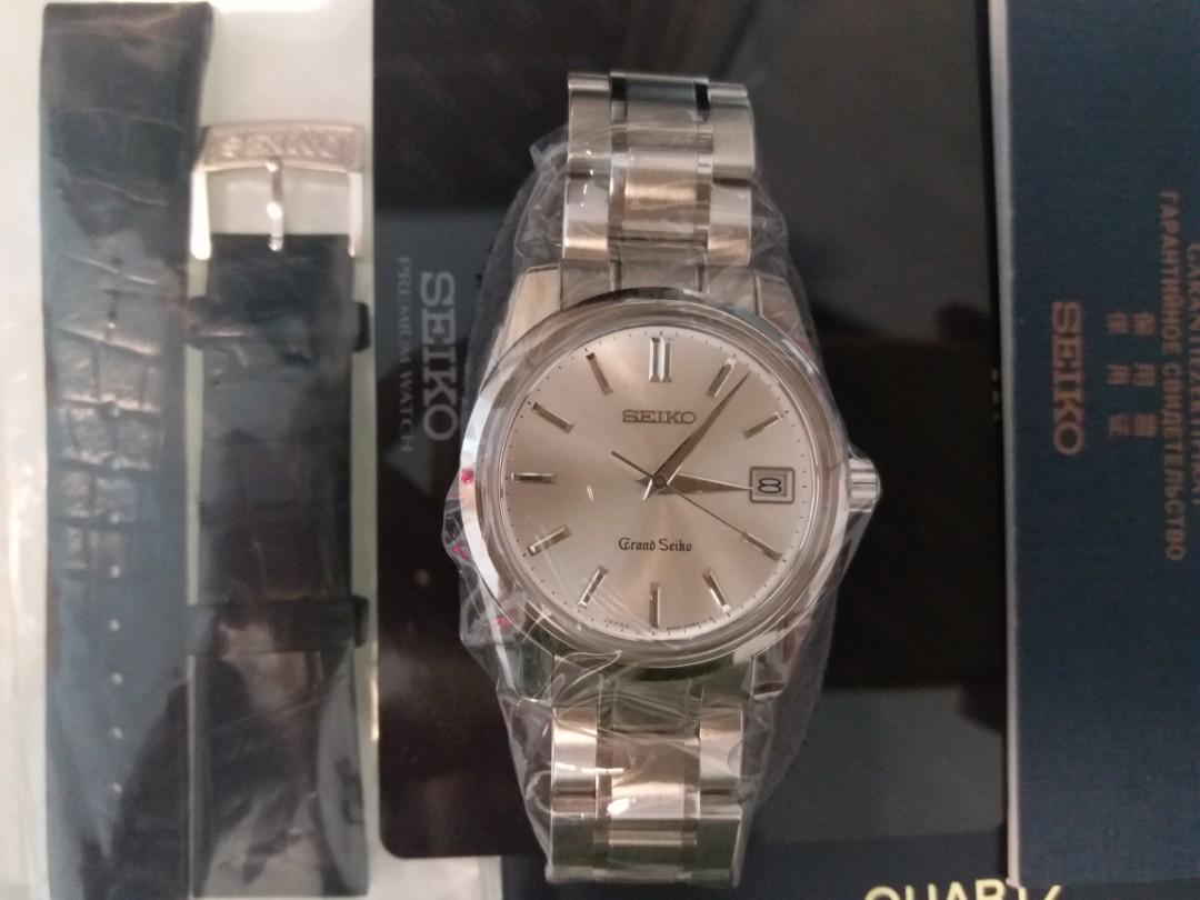 GRAND SEIKO SBGV009 石英57gs表盤限量1200, 名牌, 手錶- Carousell