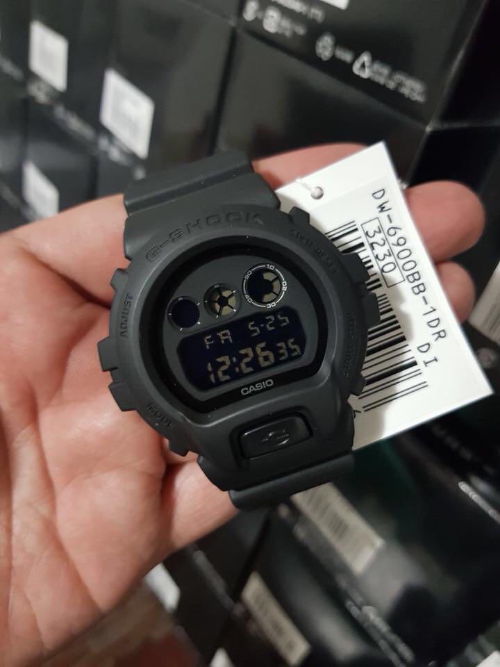 G-SHOCK DW-6900BB-1DR, Men's Fashion, Watches \u0026 Accessories, Watches on  Carousell