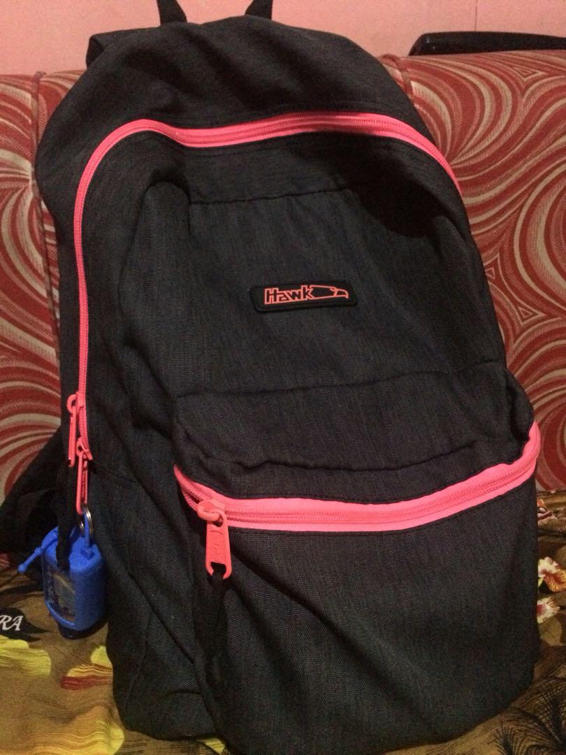 Hawk bag black and pink discount