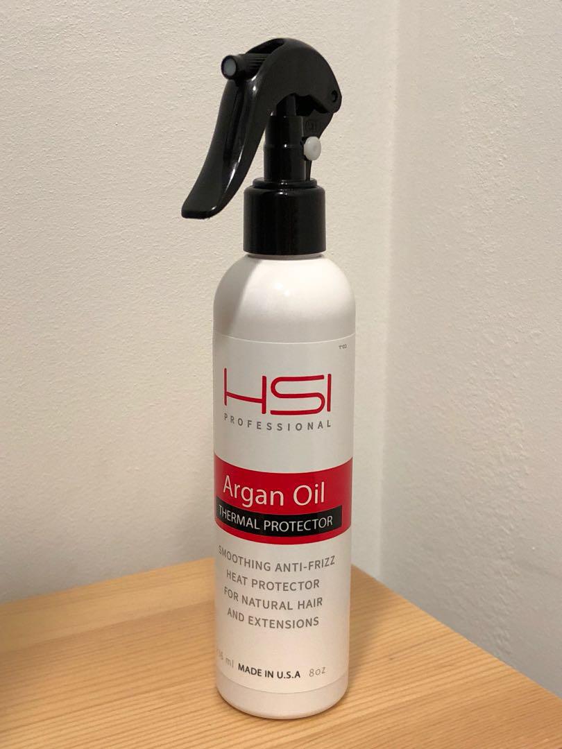 Hsi professional argan oil heat protector review online