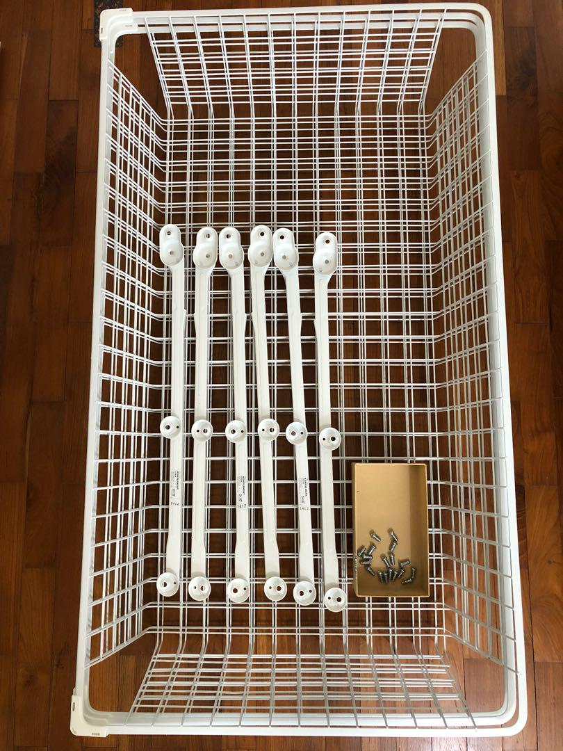 Ikea Komplement Wire Basket Furniture Shelves Drawers On Carousell