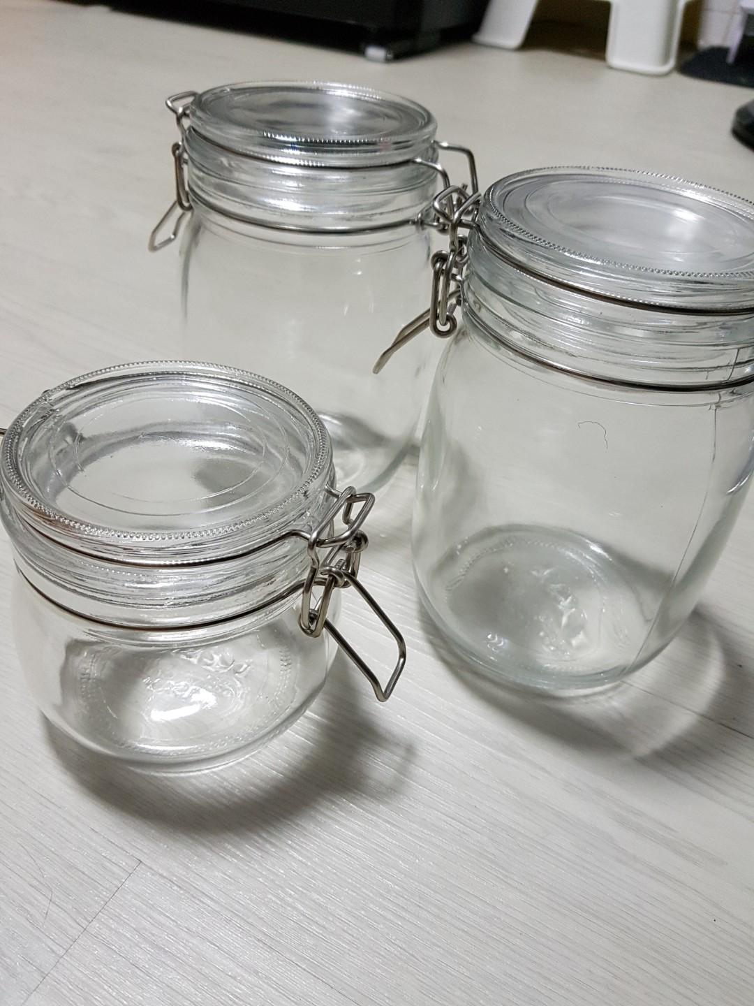IKEA KORKEN JARS TO CLEAR, Everything Else on Carousell