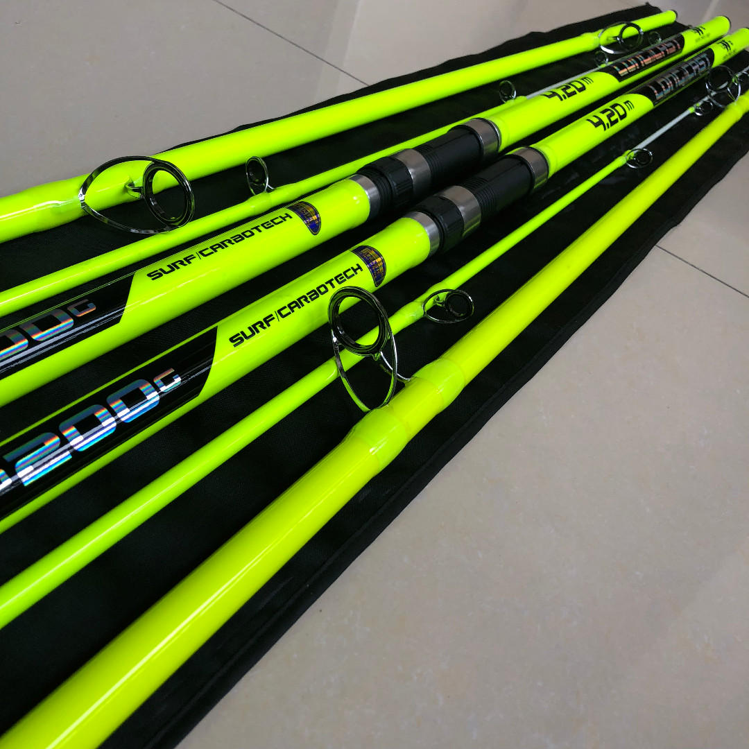 14ft LINEAEFFE Surf Cast Fishing Rod, Sports Equipment, Fishing on Carousell