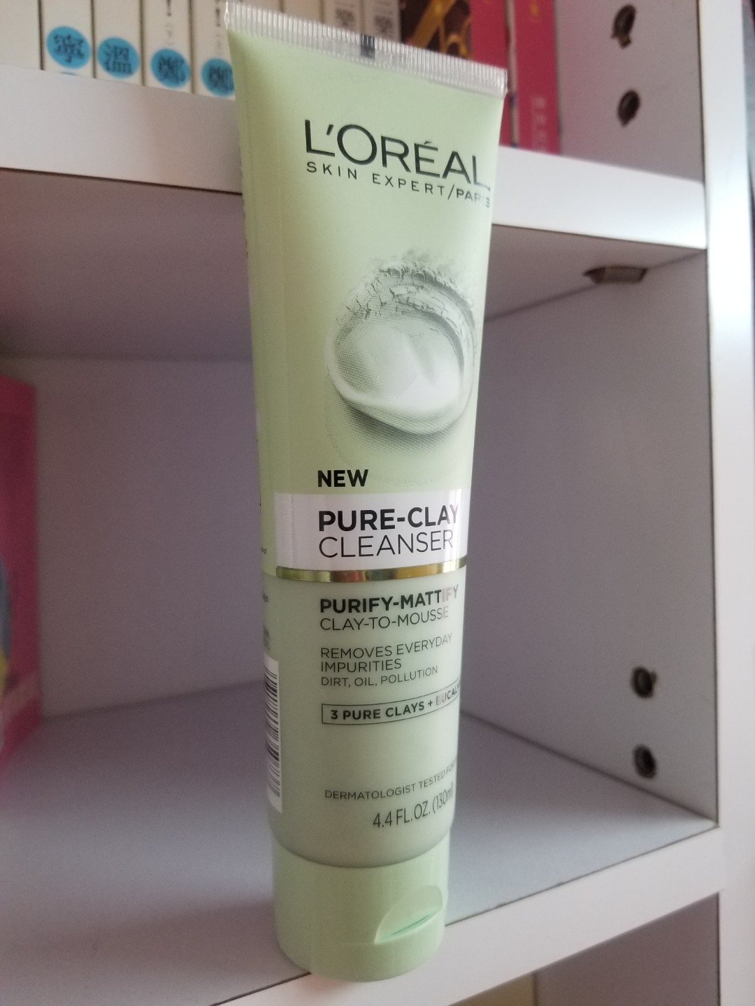 loreal pure clay cleanser
